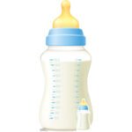 Blue Baby Bottle (Party Decoration) Large + Mini Cardboard Cutout / Standee