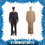 The Conductor (The Polar Express) Official Lifesize + Mini Cardboard Cutout / Standee - Image 2