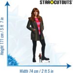 Donna Noble 'Catherine Tate' (Doctor Who) Official Lifesize + Mini Cardboard Cutout / Standee - Image 3