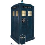 The Tardis '2023 Specials' (Doctor Who) Official Large + Mini Cardboard Cutout / Standee