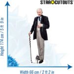 The First Doctor 'William Hartnell' (Doctor Who) Official Lifesize + Mini Cardboard Cutout / Standee - Image 3