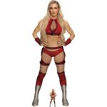 Charlotte Flair 'Ashley Elizabeth Fliehr' Red Outfit (WWE) Official Lifesize + Mini Cardboard Cutout / Standee