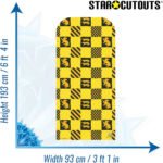 Hufflepuff 'Hogwarts House' (Harry Potter) Official Backdrop Cardboard Cutout / Standee - Image 3