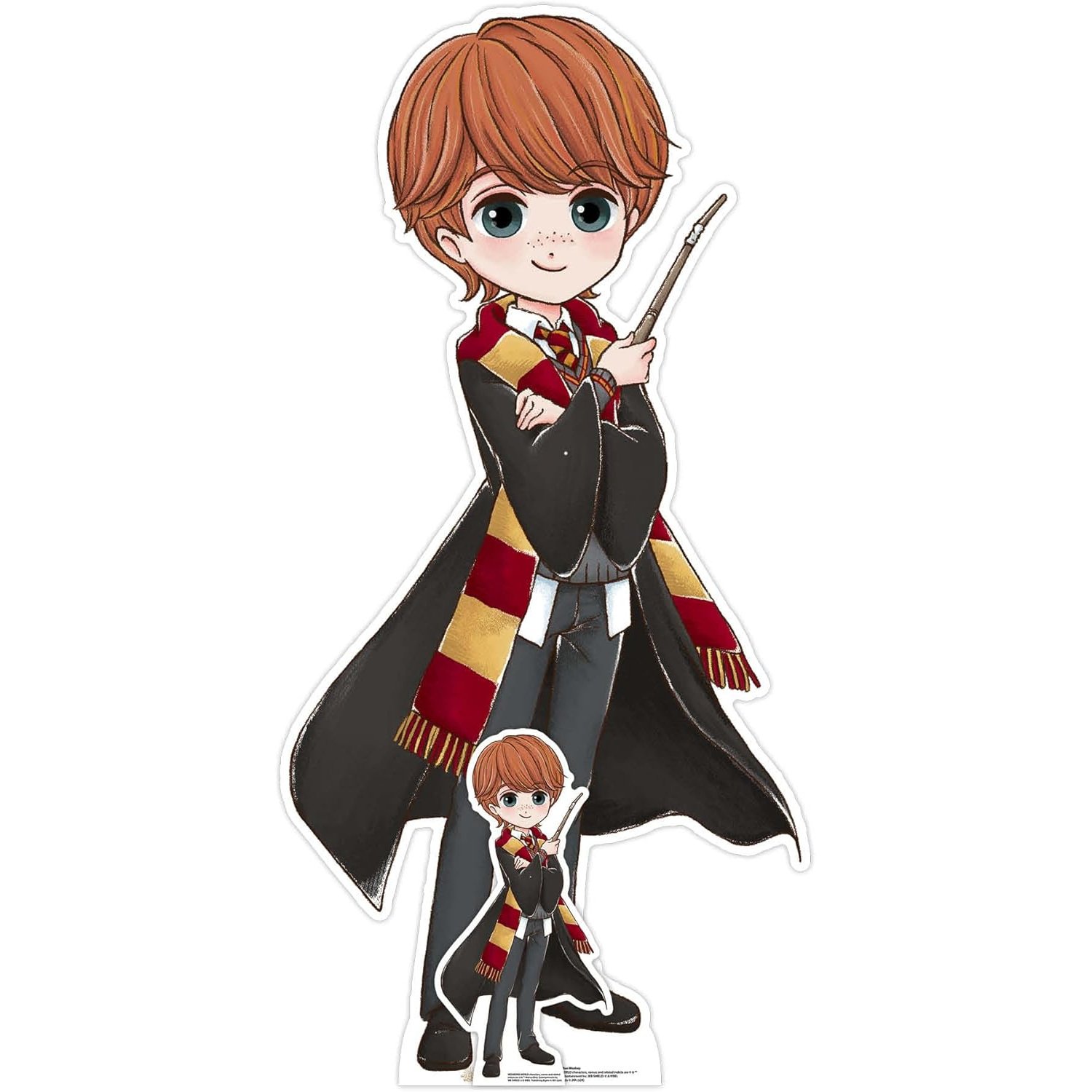 SC4453 Ron Weasley 'Cartoon Style' (Harry Potter) Official Small + Mini Cardboard Cutout Standee Ron Weasley 'Cartoon Style' (Harry Potter) Official Small + Mini Cardboard Cutout / Standee - Image 1