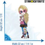 Luna Lovegood 'Cartoon Style' (Harry Potter) Official Small + Mini Cardboard Cutout / Standee - Image 3