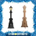 Victorian Era Lamp Post Large + Mini Cardboard Cutout / Standee - Image 2