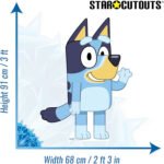 Bluey 'Waving' (Bluey) Official Lifesize Cardboard Cutout / Standee - Image 3
