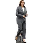 Kamala Harris (American Politician) Lifesize + Mini Cardboard Cutout / Standee