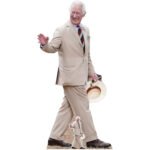 King Charles III 'Beige Suit' (British Royal Family) Lifesize + Mini Cardboard Cutout / Standee
