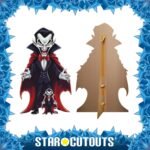 Cartoon Vampire (Halloween) Lifesize + Mini Cardboard Cutout / Standee - Image 2