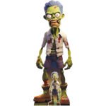Cartoon Zombie (Halloween) Lifesize + Mini Cardboard Cutout / Standee