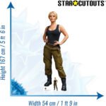 Ruby Sunday 'Millie Gibson' Combat (Doctor Who) Official Lifesize + Mini Cardboard Cutout / Standee - Image 3