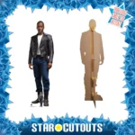 The Fifteenth Doctor 'Ncuti Gatwa' Leather Jacket (Doctor Who) Official Lifesize + Mini Cardboard Cutout / Standee - Image 2