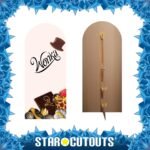 Chocolate Bar Design (Wonka) Official Backdrop Cardboard Cutout / Standee - Image 2