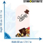 Chocolate Bar Design (Wonka) Official Backdrop Cardboard Cutout / Standee - Image 3