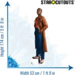 The Fifteenth Doctor 'Ncuti Gatwa' Side Glance (Doctor Who) Official Lifesize + Mini Cardboard Cutout / Standee - Image 3