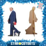 Donald Trump 'Walking' (45th & 47th U.S. President) Lifesize + Mini Cardboard Cutout / Standee - Image 2