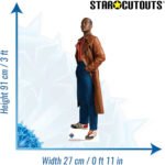 The Fifteenth Doctor 'Ncuti Gatwa' Side Glance (Doctor Who) Official Mini Cardboard Cutout / Standee - Image 3