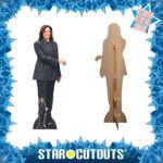 Kamala Harris 'Handshake' (American Politician) Lifesize + Mini Cardboard Cutout / Standee - Image 2