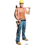 Billy 'Construction Worker' (Chippendales) Official Lifesize Cardboard Cutout / Standee