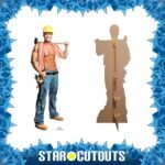 Billy 'Construction Worker' (Chippendales) Official Lifesize Cardboard Cutout / Standee - Image 2
