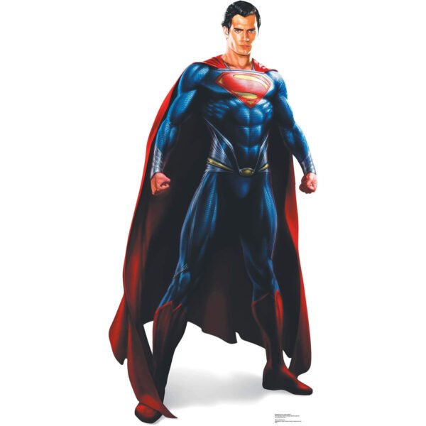 Superman (Man of Steel) Official Lifesize Cardboard Cutout / Standee