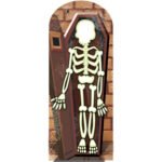 Cartoon Skeleton (Halloween) Lifesize Stand-In Cardboard Cutout / Standee