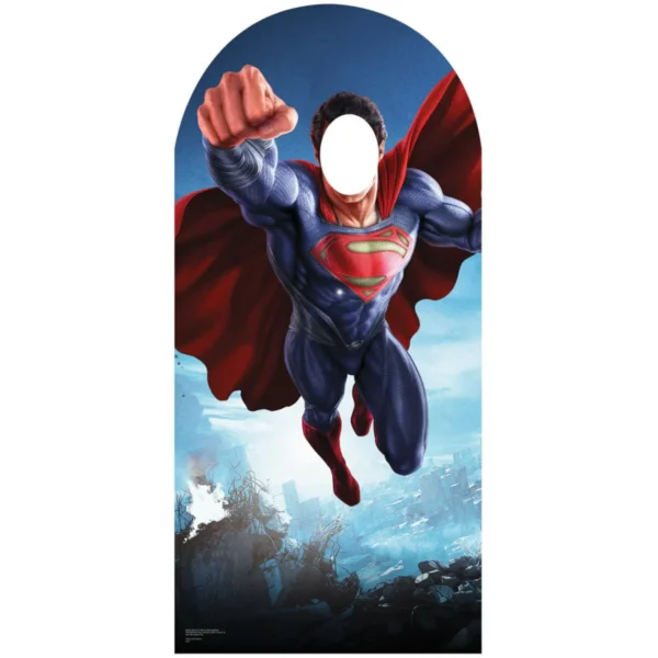 Superman (Man of Steel) Official Lifesize Stand-In Cardboard Cutout / Standee