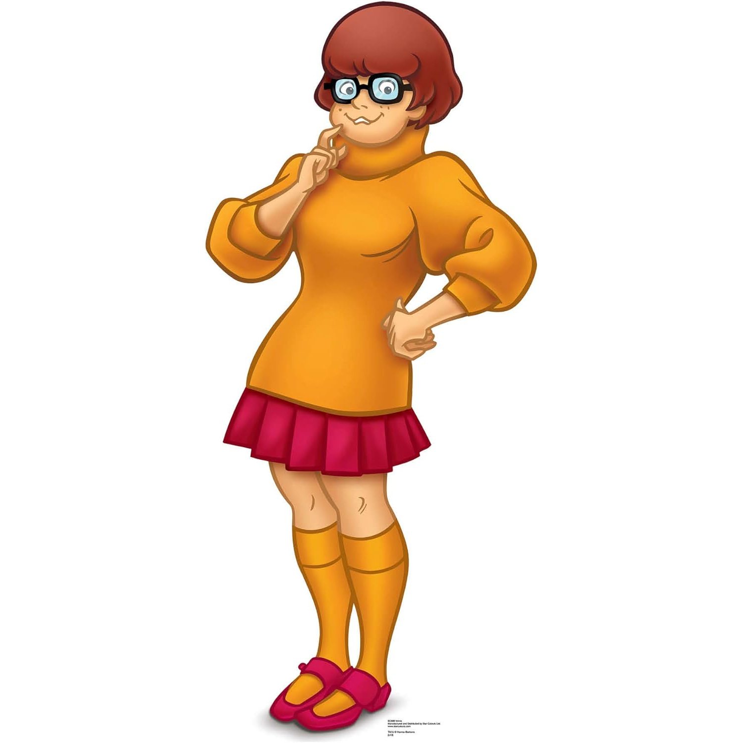 SC686 Velma Dinkley (Scooby-Doo) Official Lifesize Cardboard Cutout Standee Velma Dinkley (Scooby-Doo) Official Lifesize Cardboard Cutout / Standee - Image 1