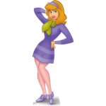 Daphne Blake (Scooby-Doo) Official Lifesize Cardboard Cutout / Standee