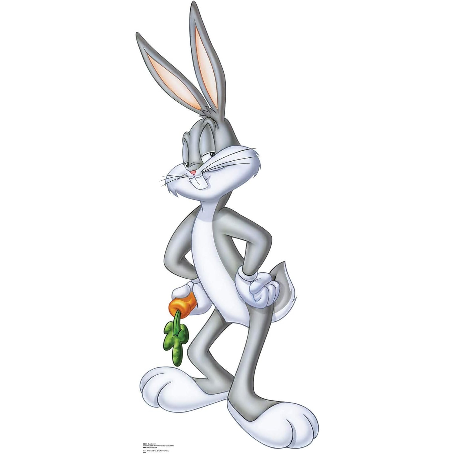 SC688 Bugs Bunny (Looney Tunes) Official Large Cardboard Cutout Standee Bugs Bunny (Looney Tunes) Official Large Cardboard Cutout / Standee - Image 1