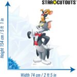 Tom and Jerry 'Tuxedos' (Looney Tunes) Official Lifesize Cardboard Cutout / Standee - Image 3