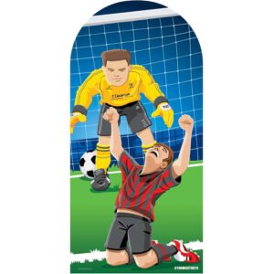 SC708 Goal Celebration (World Football Event) Lifesize Stand-In Cardboard Cutout Standee