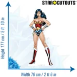 Wonder Woman (DC Comics: Justice League) Official Lifesize Cardboard Cutout / Standee - Image 3