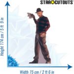Freddy Krueger (A Nightmare On Elm Street) Official Lifesize Cardboard Cutout / Standee - Image 3