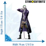 The Joker 'Comic Art' (Suicide Squad) Official Lifesize Cardboard Cutout / Standee - Image 3