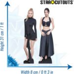 Jennie & Rose (K-Pop) Two Shelf Top Mini Cardboard Cutouts / Standees - Image 3