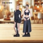 Jennie & Rose (K-Pop) Two Shelf Top Mini Cardboard Cutouts / Standees - Image 4