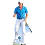 Rory McIlroy 'Celebrating' (Northern Irish Professional Golfer) Lifesize + Mini Cardboard Cutout / Standee