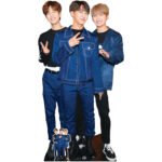 Stray Kids (South Korean Boy Band) Lifesize + Mini Cardboard Cutout / Standee
