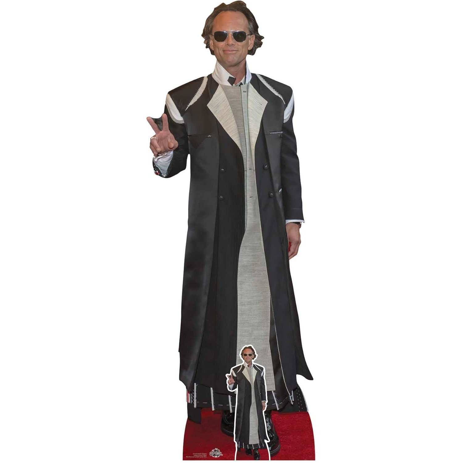 CS1253 Walton Goggins 'Red Carpet' (American Actor) Lifesize + Mini Cardboard Cutout Standee Walton Goggins 'Red Carpet' (American Actor) Lifesize + Mini Cardboard Cutout / Standee - Image 1