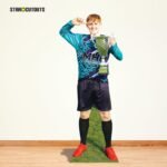 Morgan Burtwistle 'Football Kit' (English Live Streamer) Lifesize + Mini Cardboard Cutout / Standee - Image 4