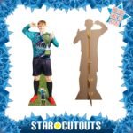 Morgan Burtwistle 'Football Kit' (English Live Streamer) Lifesize + Mini Cardboard Cutout / Standee - Image 2