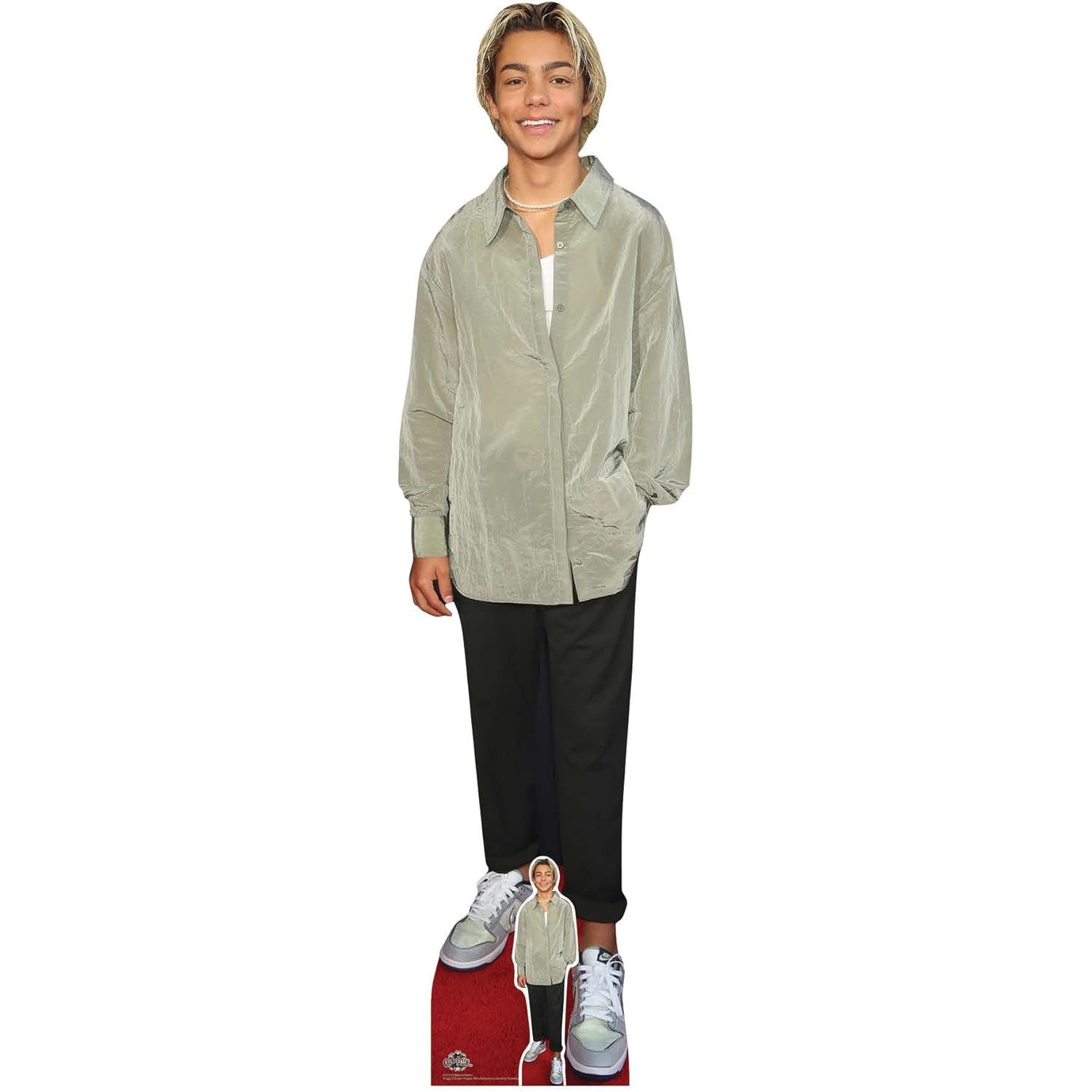 CS1265 Malachi Barton (American Actor) Lifesize + Mini Cardboard Cutout Standee Malachi Barton (American Actor) Lifesize + Mini Cardboard Cutout / Standee - Image 1