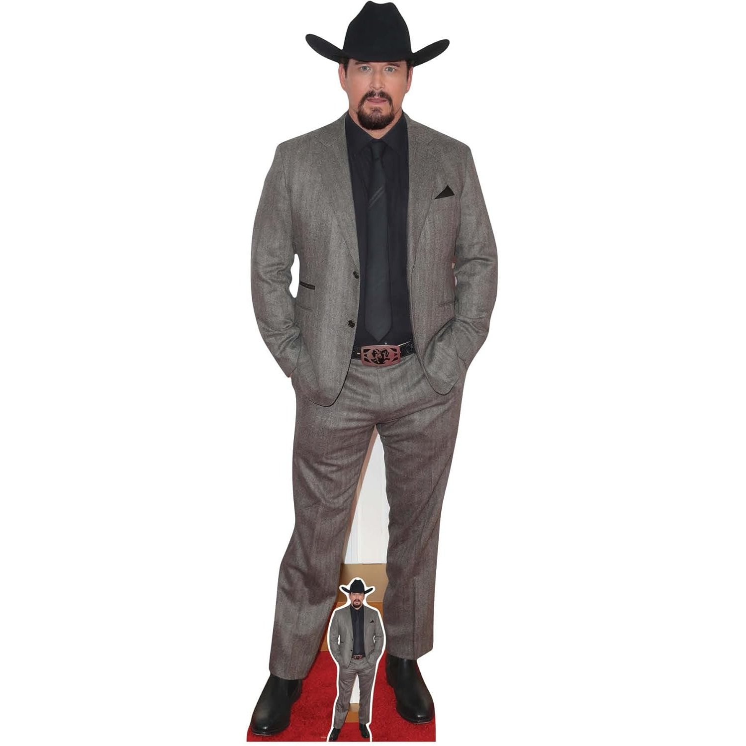 CS1266 Cole Hauser (American Actor) Lifesize + Mini Cardboard Cutout Standee Cole Hauser (American Actor) Lifesize + Mini Cardboard Cutout / Standee - Image 1