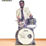 Ringo Starr 'Drumming' (English Singer/Songwriter) Lifesize + Mini Cardboard Cutout / Standee - Image 4