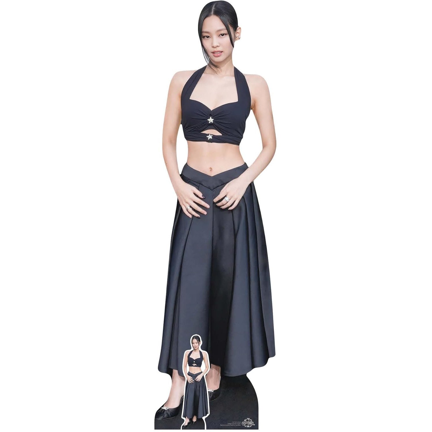 CS1325 Jennie 'Blackpink' (South Korean SingerRapper) Lifesize + Mini Cardboard Cutout Standee Jennie (South Korean Singer/Rapper) Lifesize + Mini Cardboard Cutout / Standee - Image 1