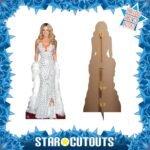 Sydney Sweeney 'Silver Dress' (American Actress) Lifesize + Mini Cardboard Cutout / Standee - Image 2
