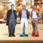 Jonathan Bailey (English Actor) Three Shelf Top Mini Cardboard Cutouts / Standees - Image 4