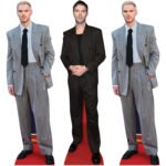 Nicholas Hoult (English Actor) Three Shelf Top Mini Cardboard Cutouts / Standees